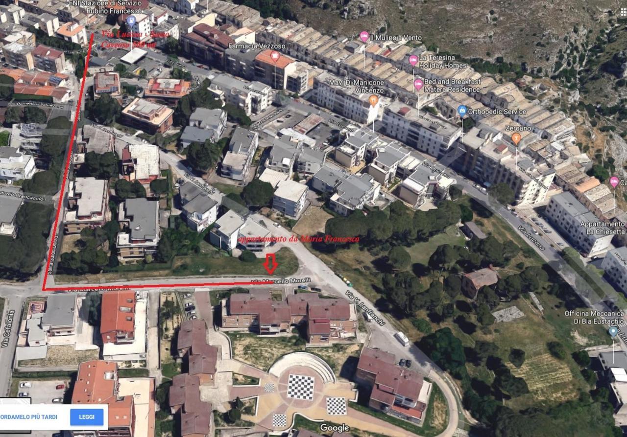 Appartamento Da Maria Francesca Matera Zewnętrze zdjęcie